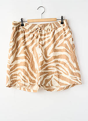 Short marron ONLY femme
