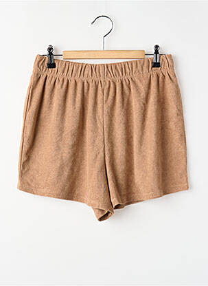 Short marron ONLY femme