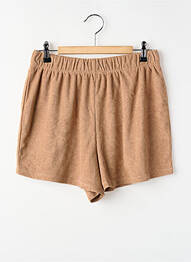 Short marron ONLY femme