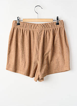 Short marron ONLY femme