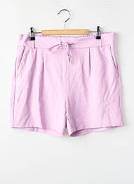 Short coupe droite violet ONLY femme