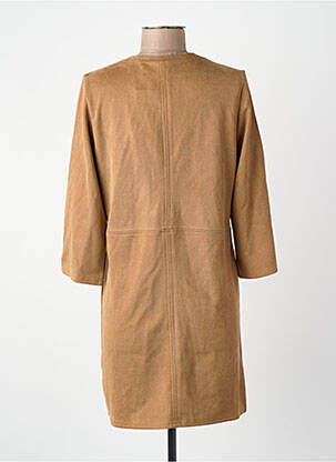 Robe mi-longue marron VILA femme