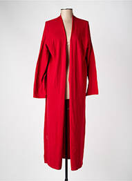Gilet manches longues rouge MANGO femme