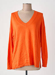 Pull orange MANGO femme