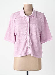 Chemisier violet GARCIA femme