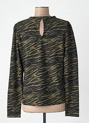 T-shirt col rond vert ONLY femme