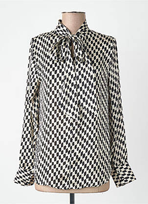 Chemisier noir MANGO femme