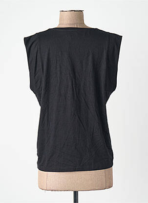 T-shirt noir ASTRID BLACK LABEL femme