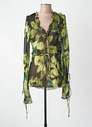 Blouse noir MANGO femme