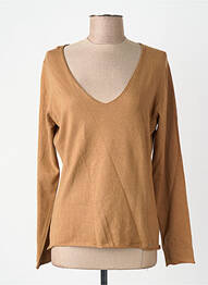Pull marron LES P'TITES BOMBES femme