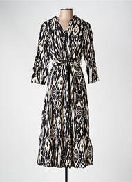 Robe longue noir GARCIA femme