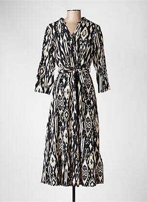 Robe longue noir GARCIA femme