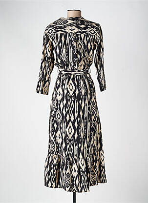 Robe longue noir GARCIA femme