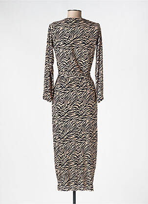Robe longue noir GARCIA femme