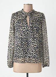 Chemisier coupe droite noir ONLY femme