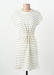 Robe courte manches courtes manches courtes blanc ONLY femme