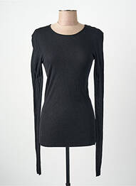 T-shirt noir ASTRID BLACK LABEL femme