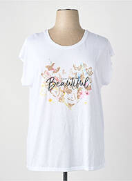 T-shirt blanc ZABAIONE femme