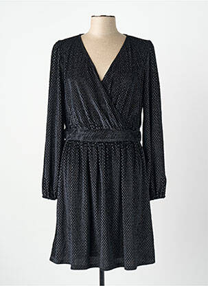 Robe mi-longue noir NAF NAF femme
