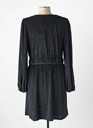 Robe mi-longue noir NAF NAF femme