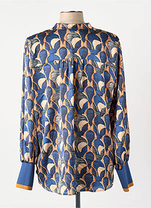 Chemisier bleu MORE & MORE femme