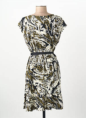 Robe courte vert LE TEMPS DES CERISES femme