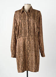 Robe courte marron GUESS femme