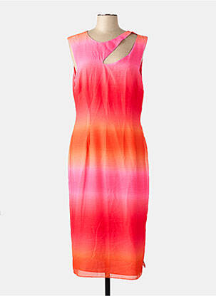 Robe courte rose NAF NAF femme