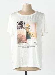 T-shirt blanc GARCIA femme