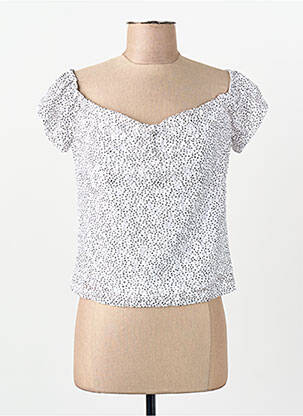 T-shirt blanc GUESS femme