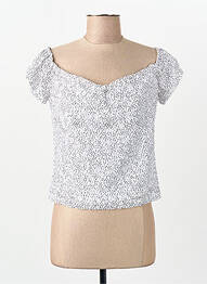 T-shirt blanc GUESS femme