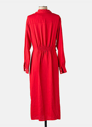 Robe longue rouge MANGO femme