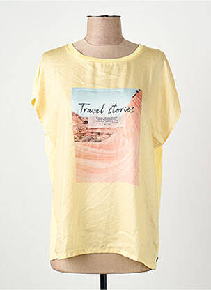 T-shirt jaune GARCIA femme