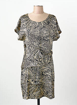 Robe mi-longue noir LES P'TITES BOMBES femme