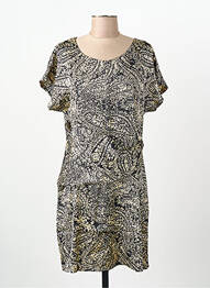 Robe mi-longue noir LES P'TITES BOMBES femme