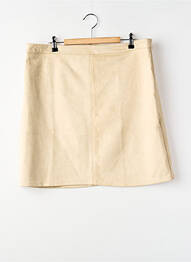 Jupe courte beige ZABAIONE femme