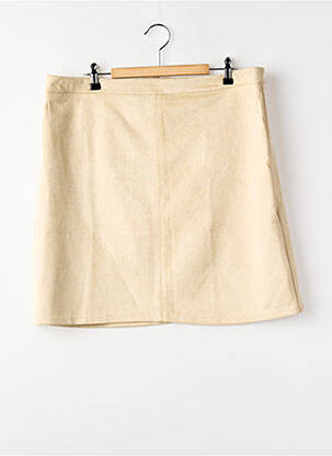 Jupe courte beige ZABAIONE femme