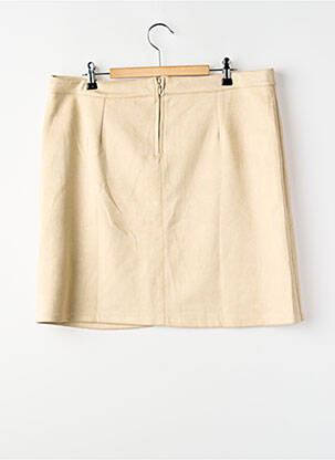 Jupe courte beige ZABAIONE femme