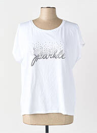 T-shirt blanc MORE & MORE femme