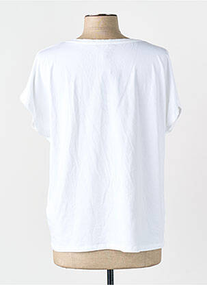 T-shirt blanc MORE & MORE femme