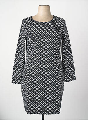 Robe mi-longue noir ZABAIONE femme