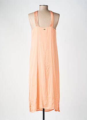 Robe courte orange PEPE femme