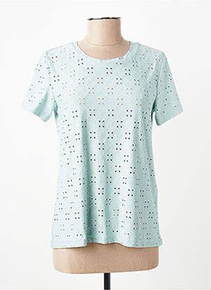 T-shirt coupe droite vert JACQUELINE DE YONG femme
