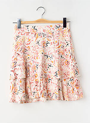 Jupe courte rose GARCIA femme
