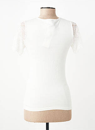 T-shirt blanc MORGAN femme