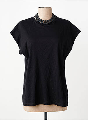 T-shirt noir PLEASE femme