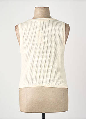 Débardeur beige MANGO femme