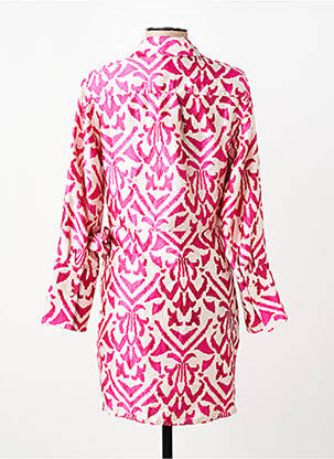 Robe courte rose MANGO femme