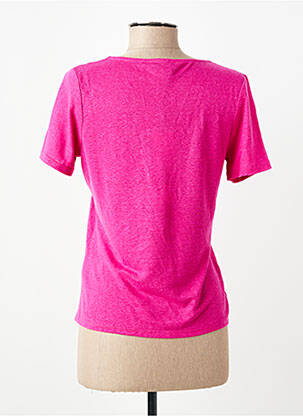 T-shirt rose MORGAN femme