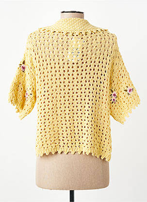 Pull jaune MANGO femme